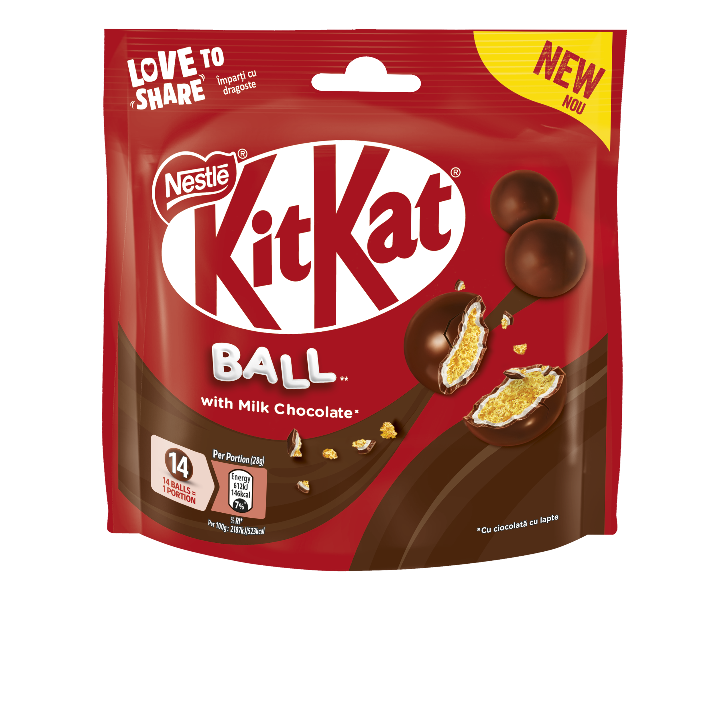 KitKat Ball Milk 140g