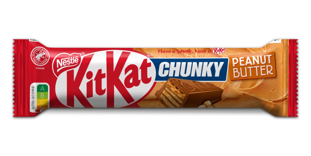 KitKat® CHUNKY Φυστικοβούτυρο