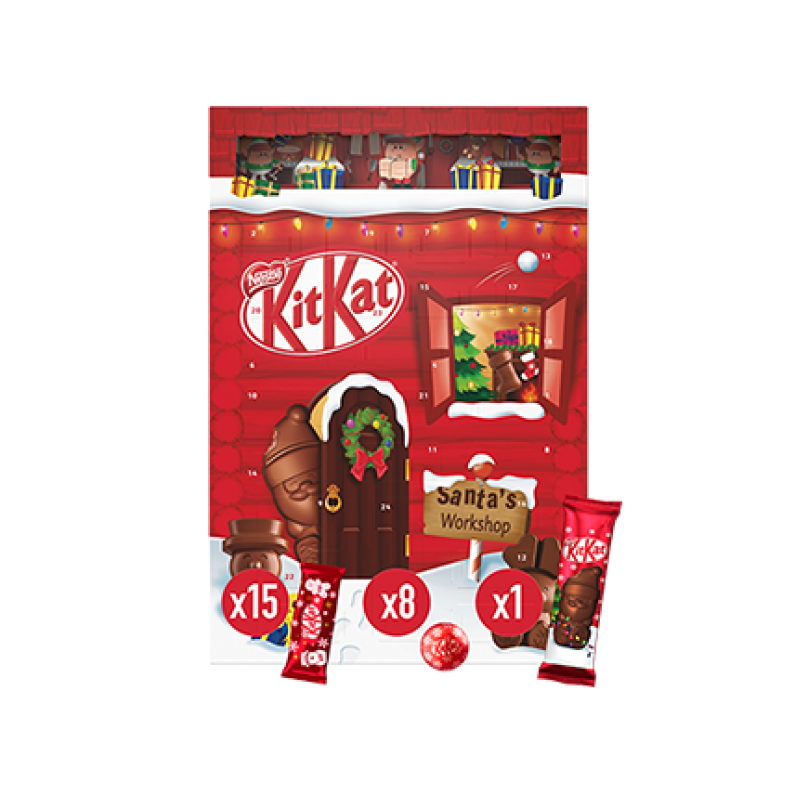 KitKat Χριστουγεννιάτικο Ημερολόγιο Advent Calendar KitKat